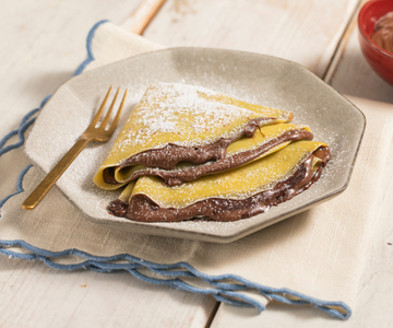 Crêpes met Nutella