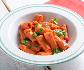 Pasta met de drie P's