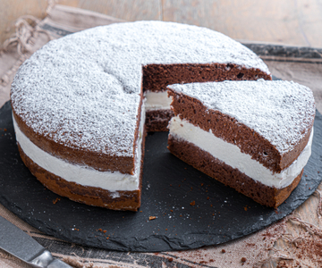 Paradijscake met cacao