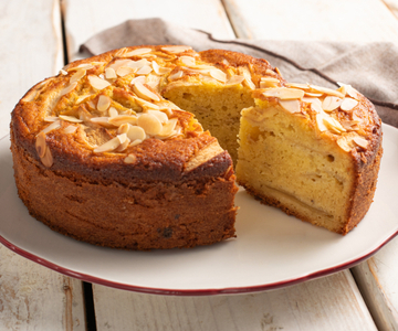 Appelcake met amandelmeel