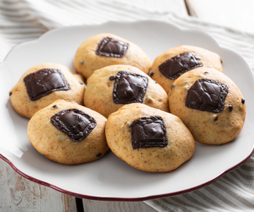 Chocoladekoekjes die je met een lepel schept