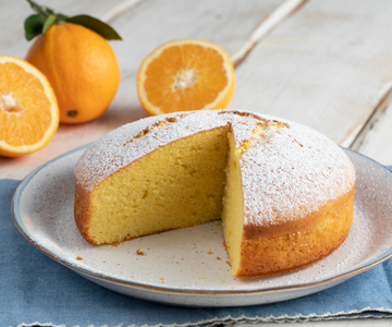 Cake met sinaasappel