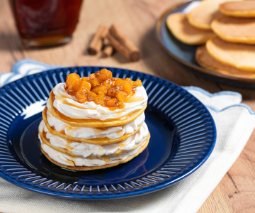 Vegan pompoenpannenkoeken